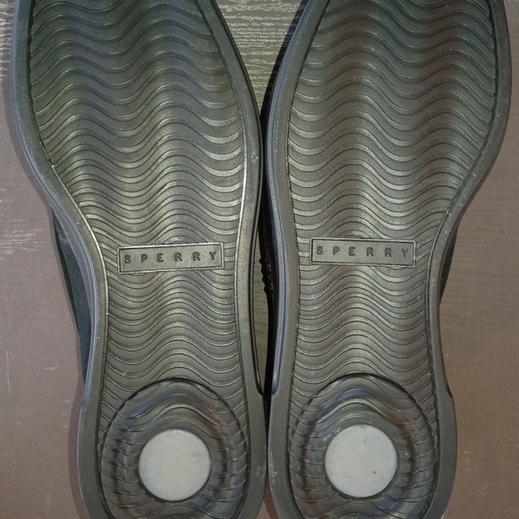 Sperry Men\'s 9M Charcoal Gray Rippled Slip On Unique Loafer NEW GOLD CUP